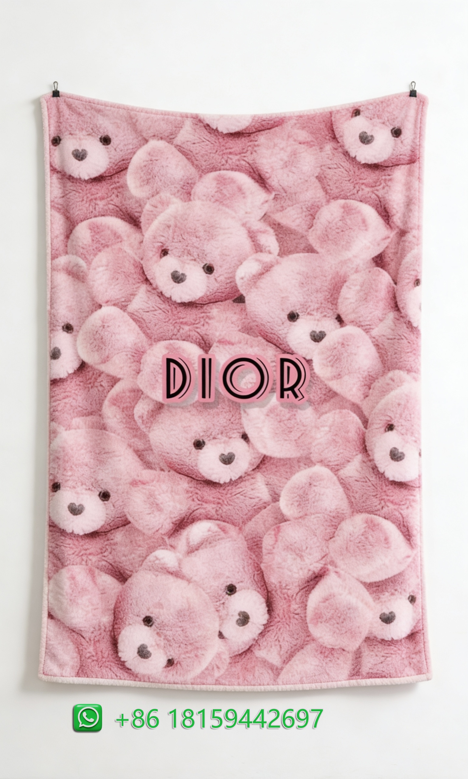 Dior Throw Blankets